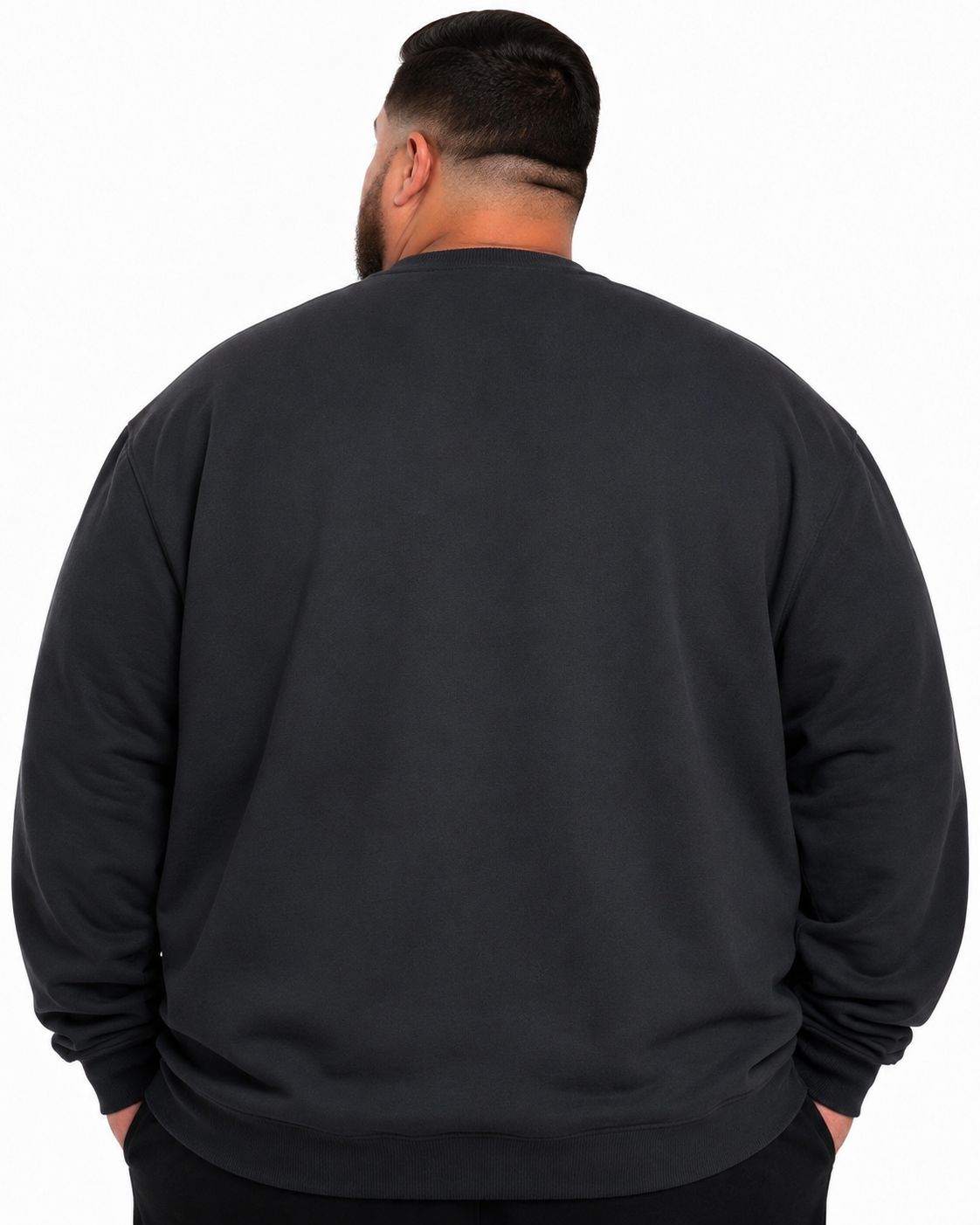Blusa Moletom Careca Plus Size Tormenta