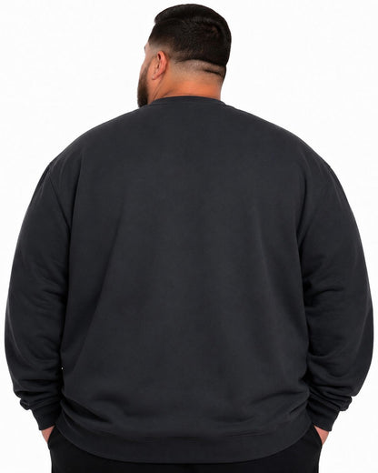 Blusa Moletom Careca Plus Size Tormenta
