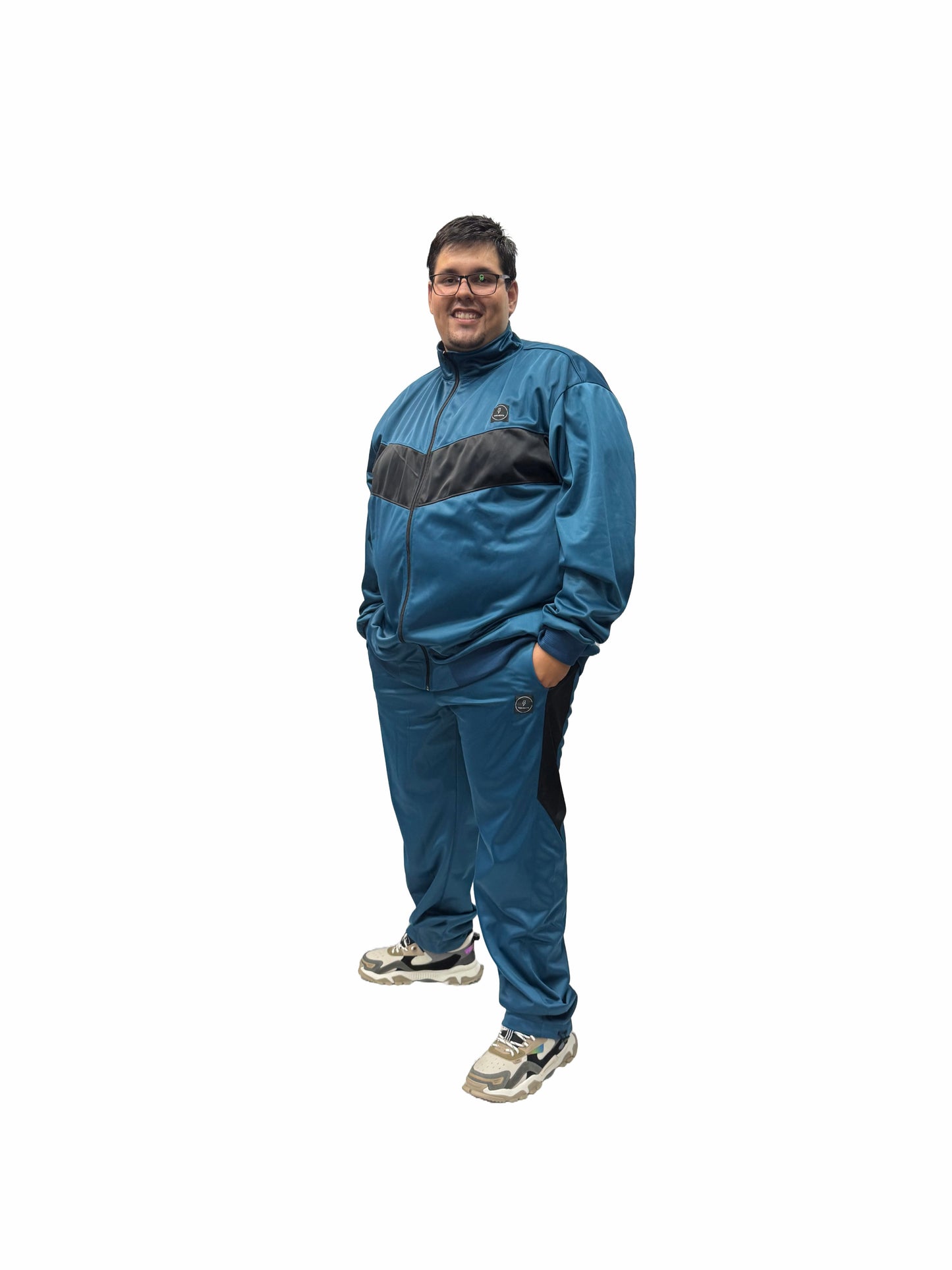 Calça Esportiva Shimpa Flanelada Plus Size Tormenta