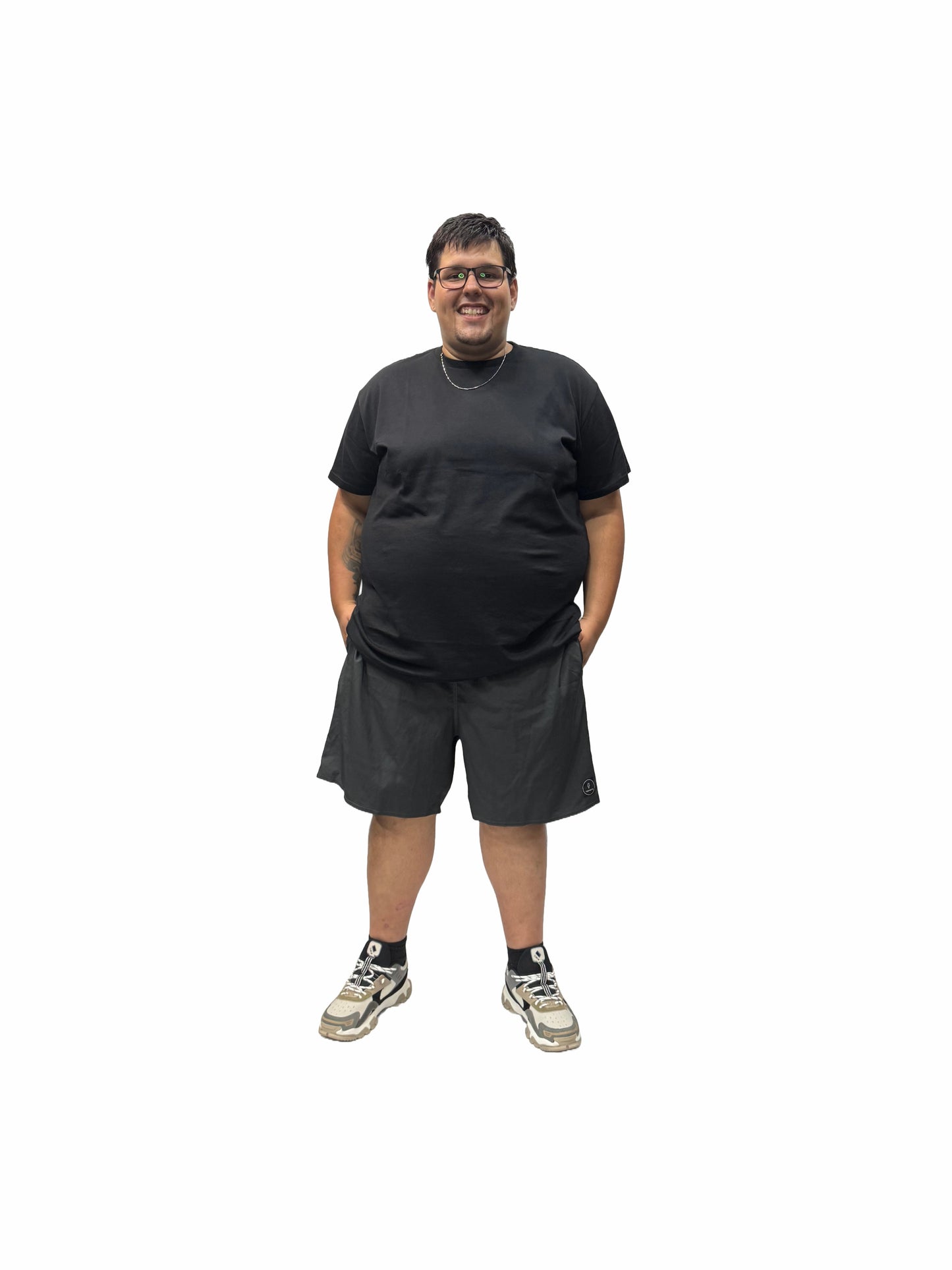 Shorts Água Elastano Plus Size Tormenta