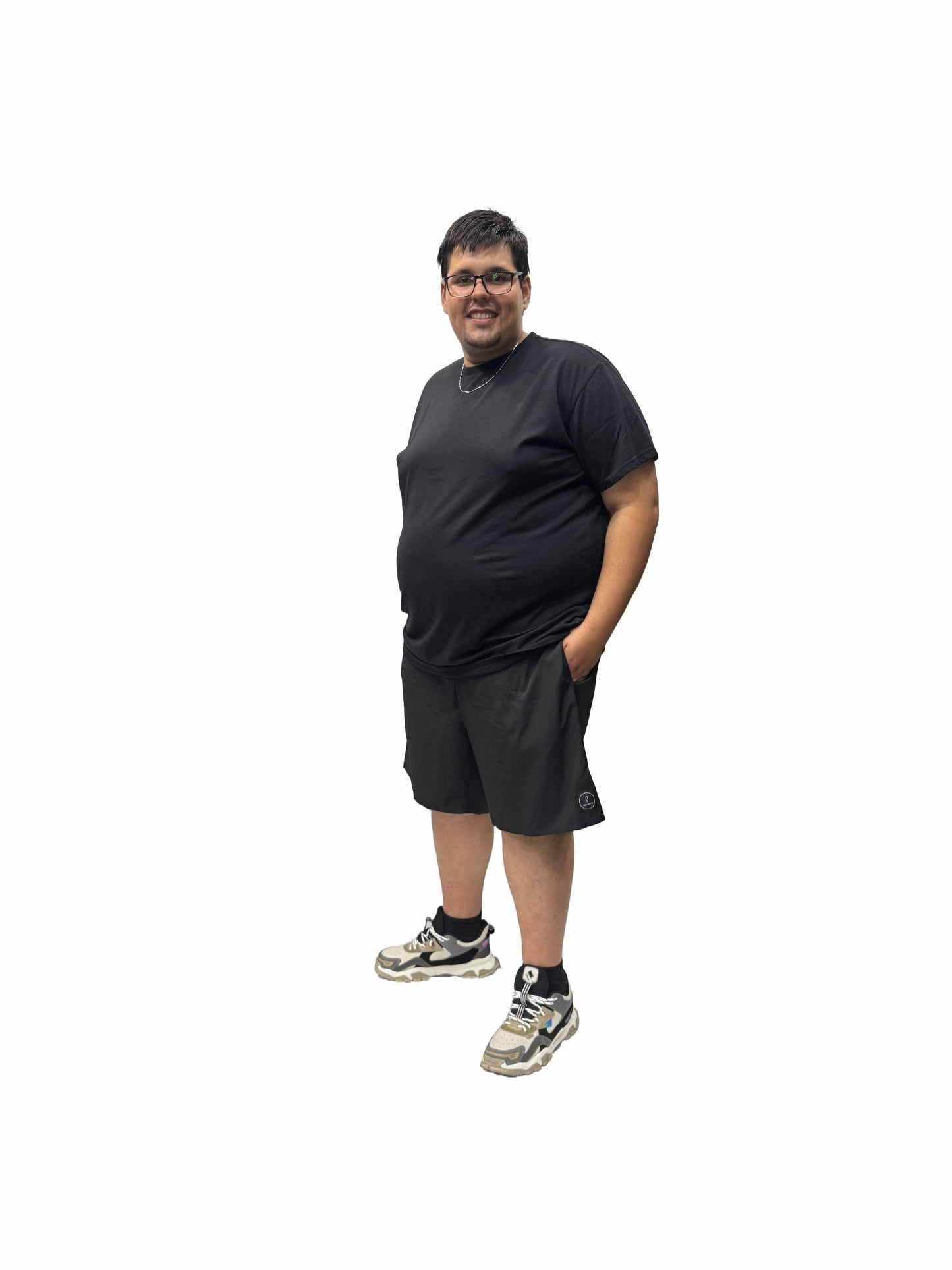 Shorts Água Elastano Plus Size Tormenta