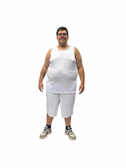 Regata Esportiva Dry-Fit Mesh Plus Size Tormenta