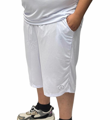 Bermuda Esportiva Dry-Fit Mesh Plus Size Tormenta