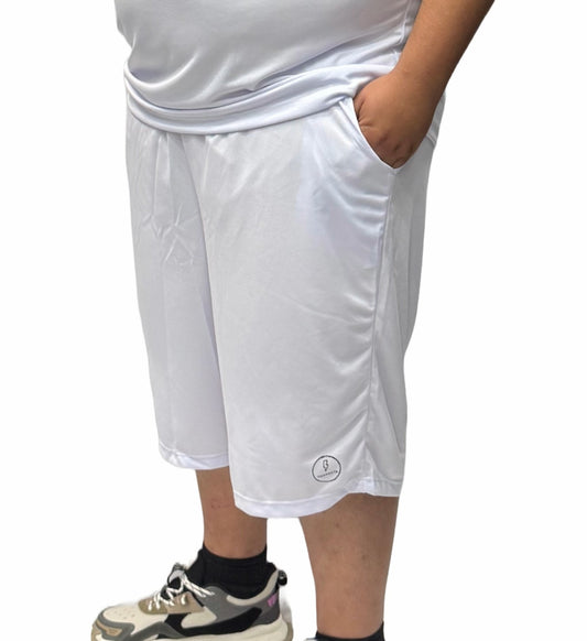 Bermuda Esportiva Dry-Fit Mesh Plus Size Tormenta