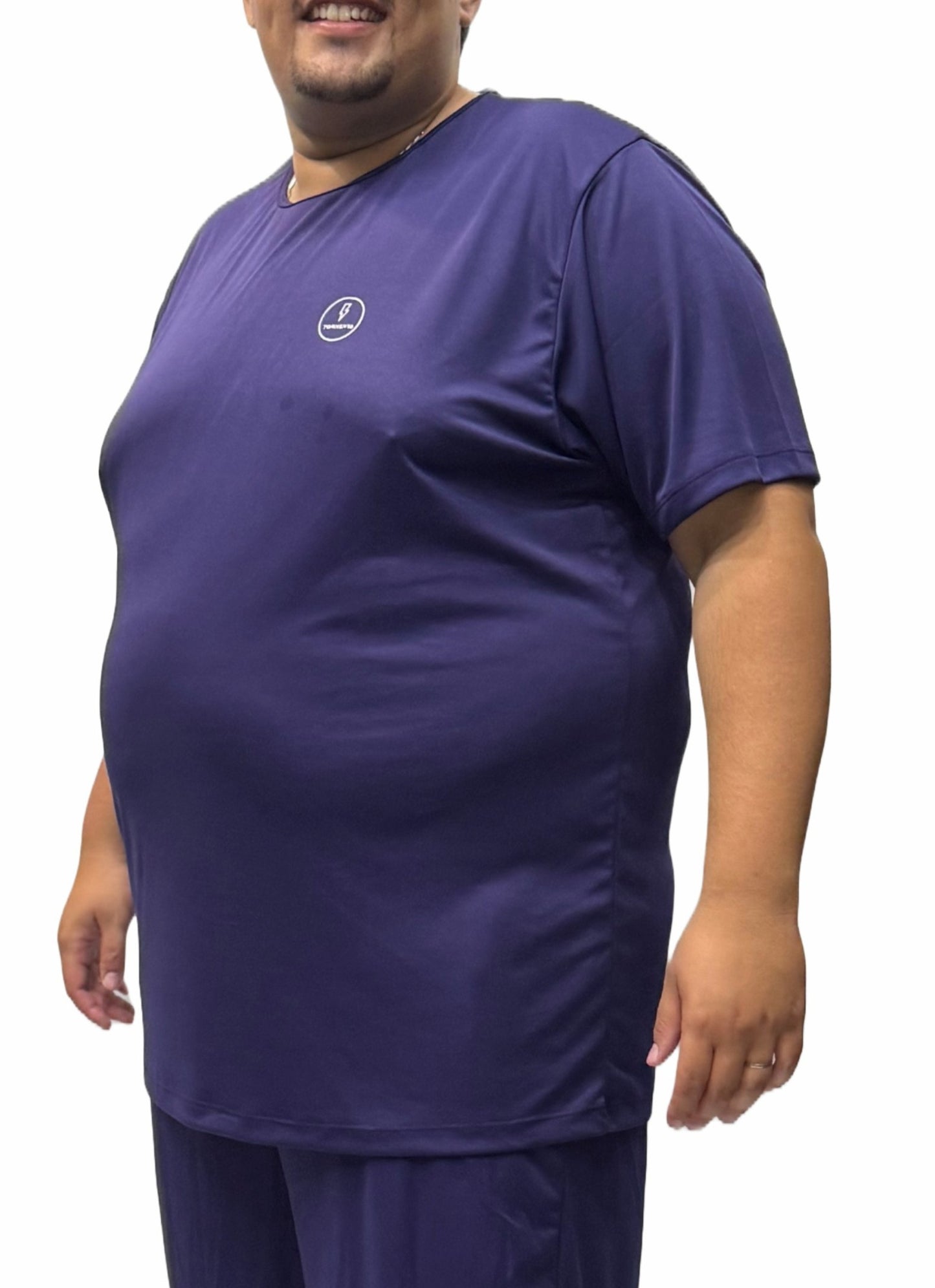 Camiseta Esportiva Dry-Fit Plus Size Tormenta