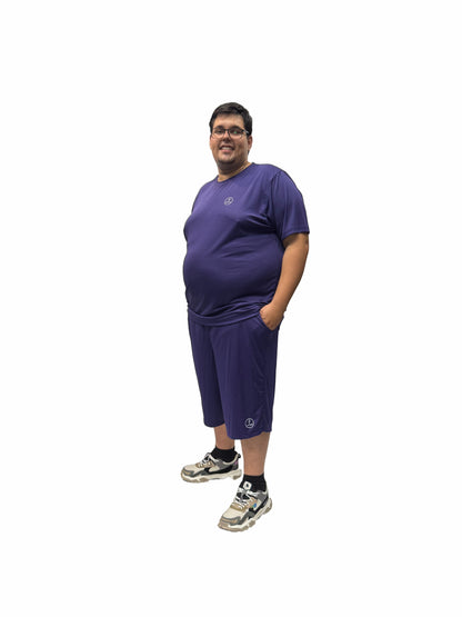 Bermuda Esportiva Dry-Fit Plus Size Tormenta