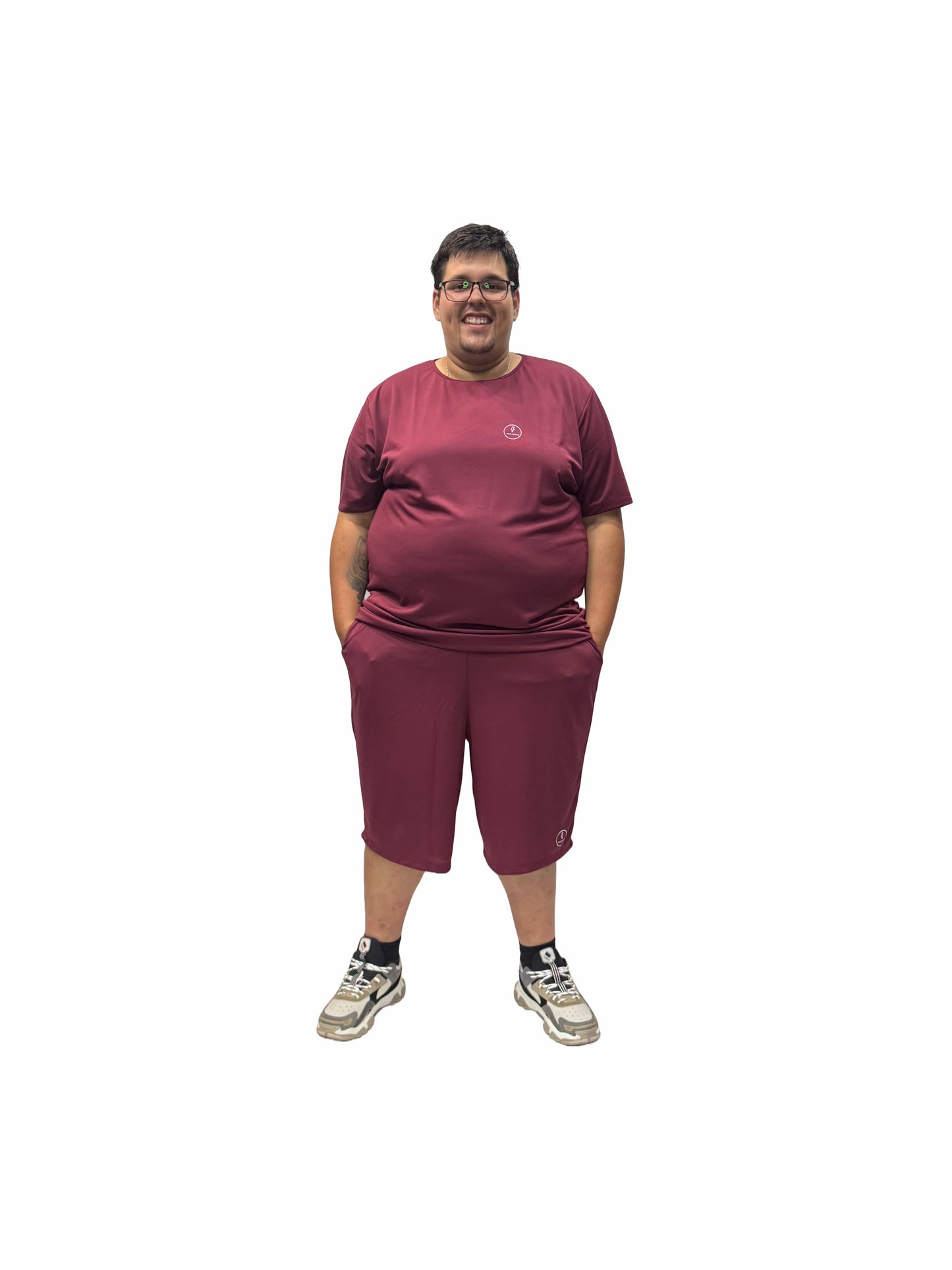 Bermuda Esportiva Dry-Fit Mesh Plus Size Tormenta