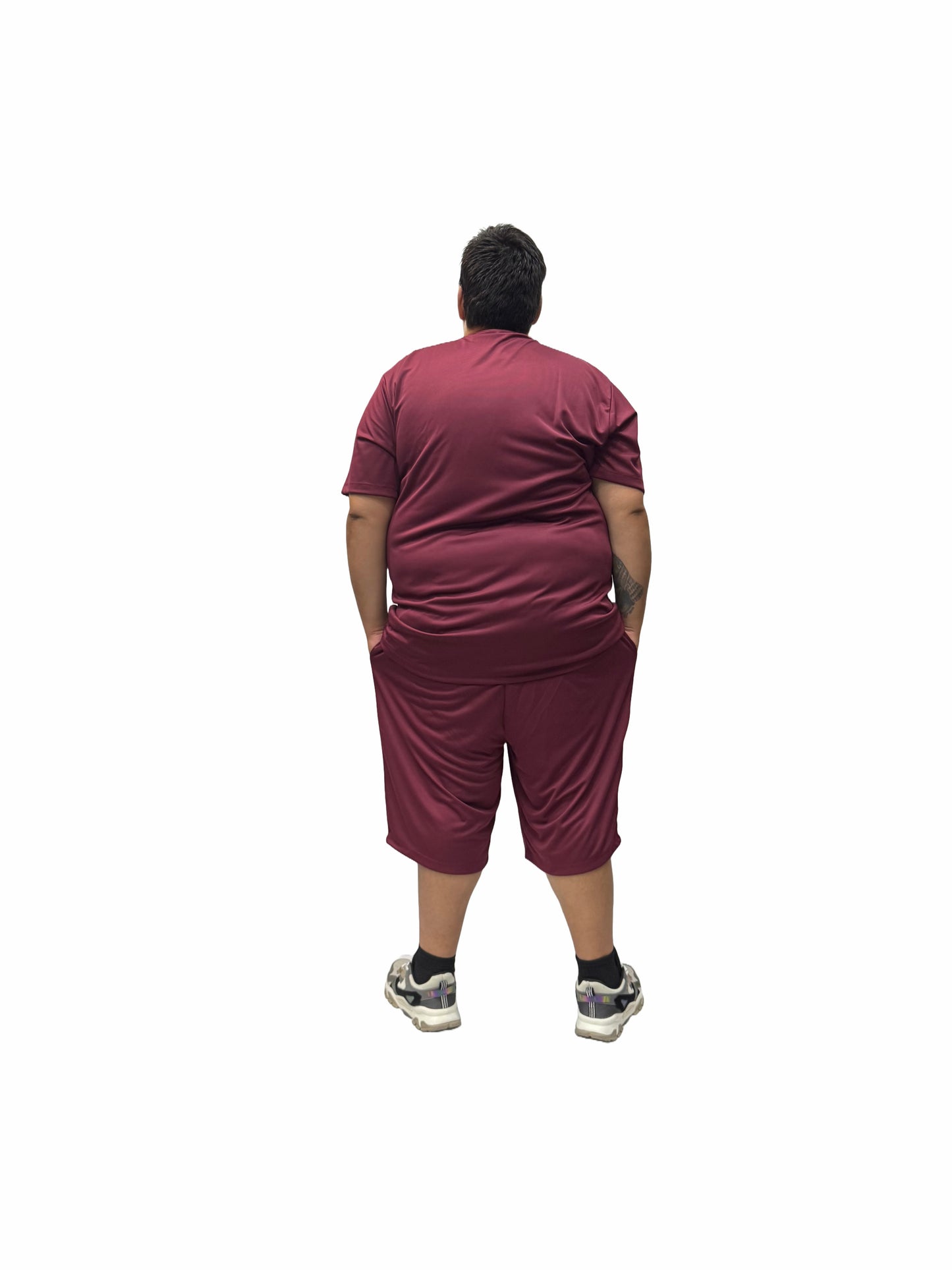 Bermuda Esportiva Dry-Fit Mesh Plus Size Tormenta
