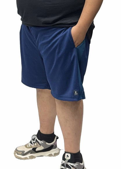 Shorts Esportivo Helanca Plus Size Tormenta Listra