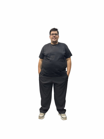 Calça Esportiva Microfibra Plus Size Tormenta Com Zíper