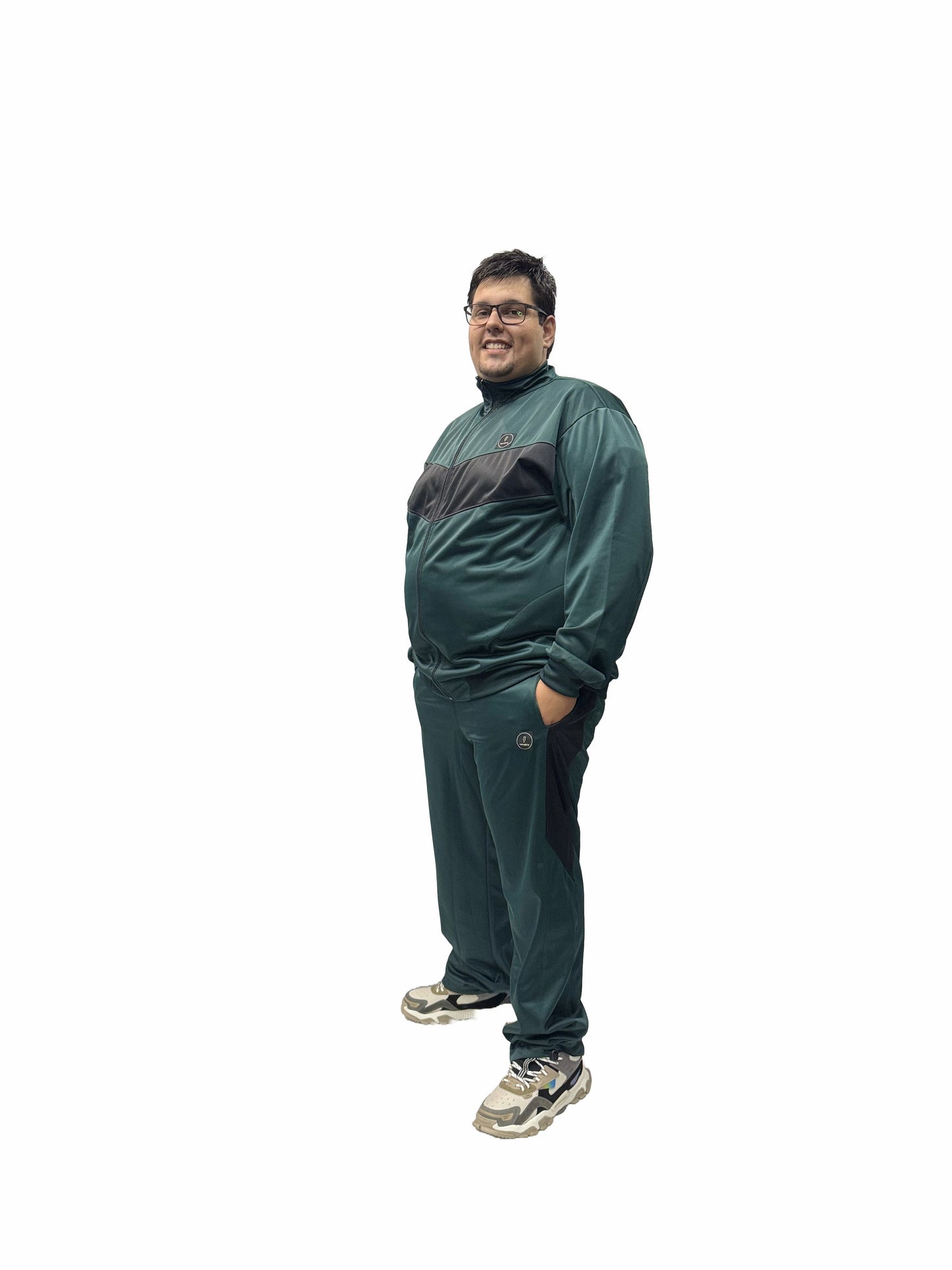 Calça Esportiva Shimpa Flanelada Plus Size Tormenta