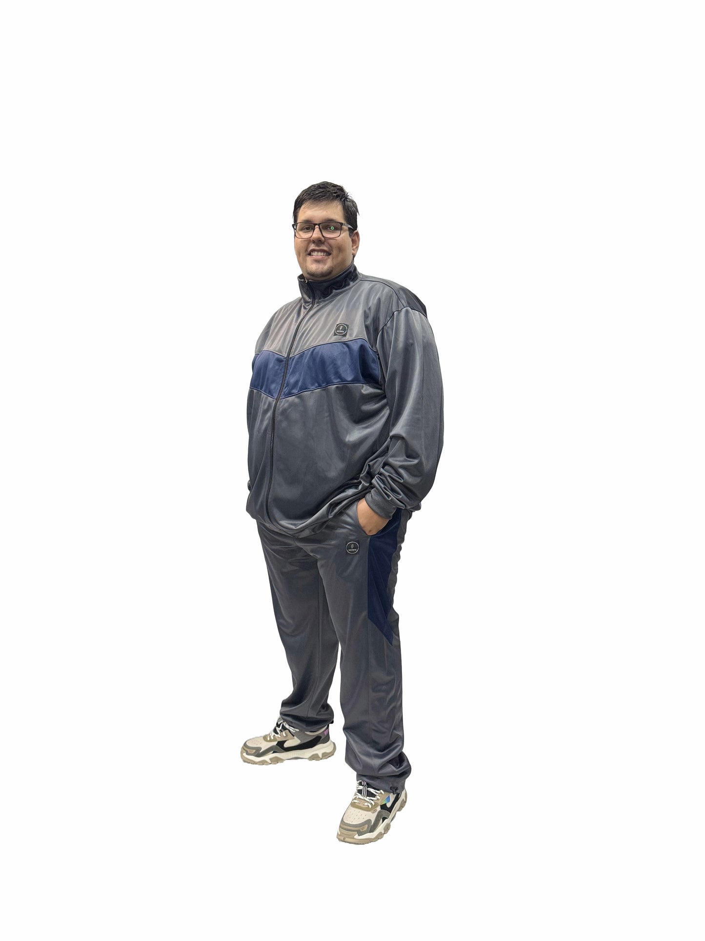 Calça Esportiva Shimpa Flanelada Plus Size Tormenta