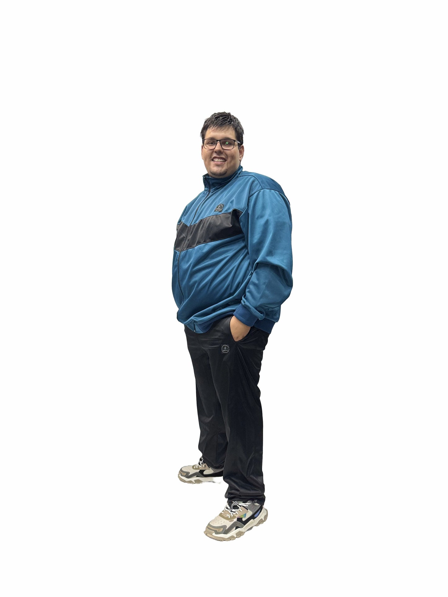 Calça Esportiva Shimpa Flanelada Plus Size Tormenta