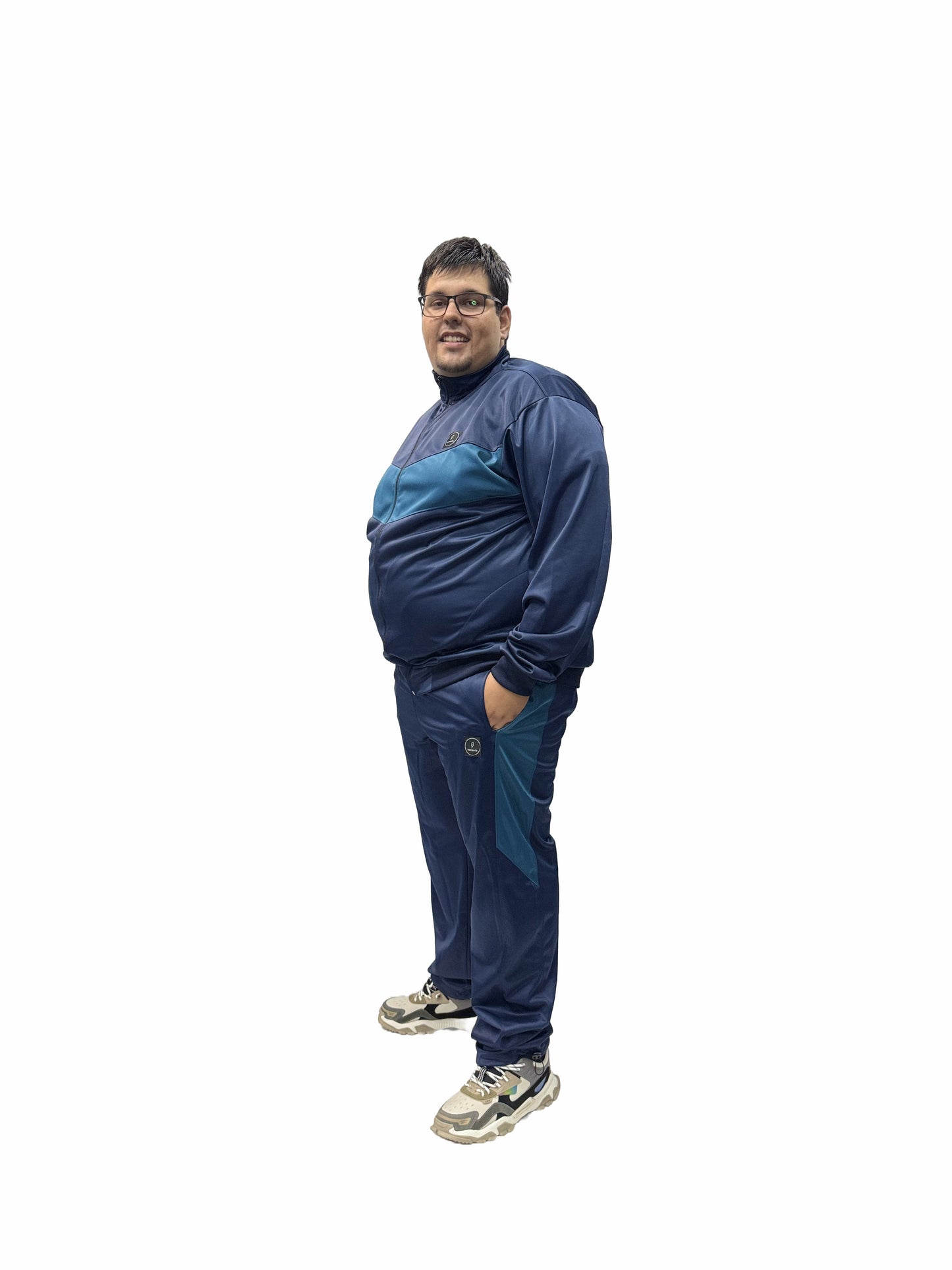 Calça Esportiva Shimpa Flanelada Plus Size Tormenta