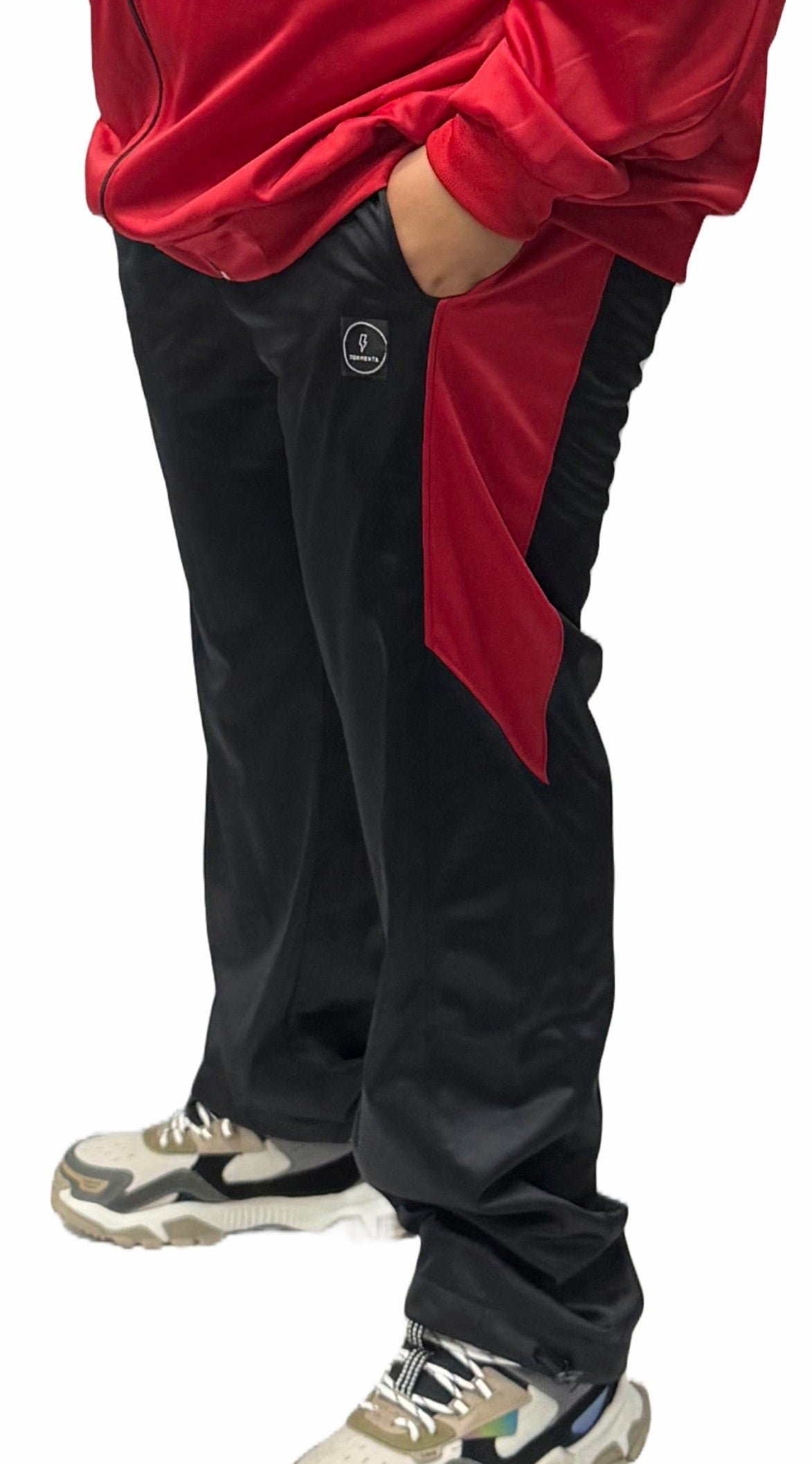 Calça Esportiva Shimpa Flanelada Plus Size Tormenta