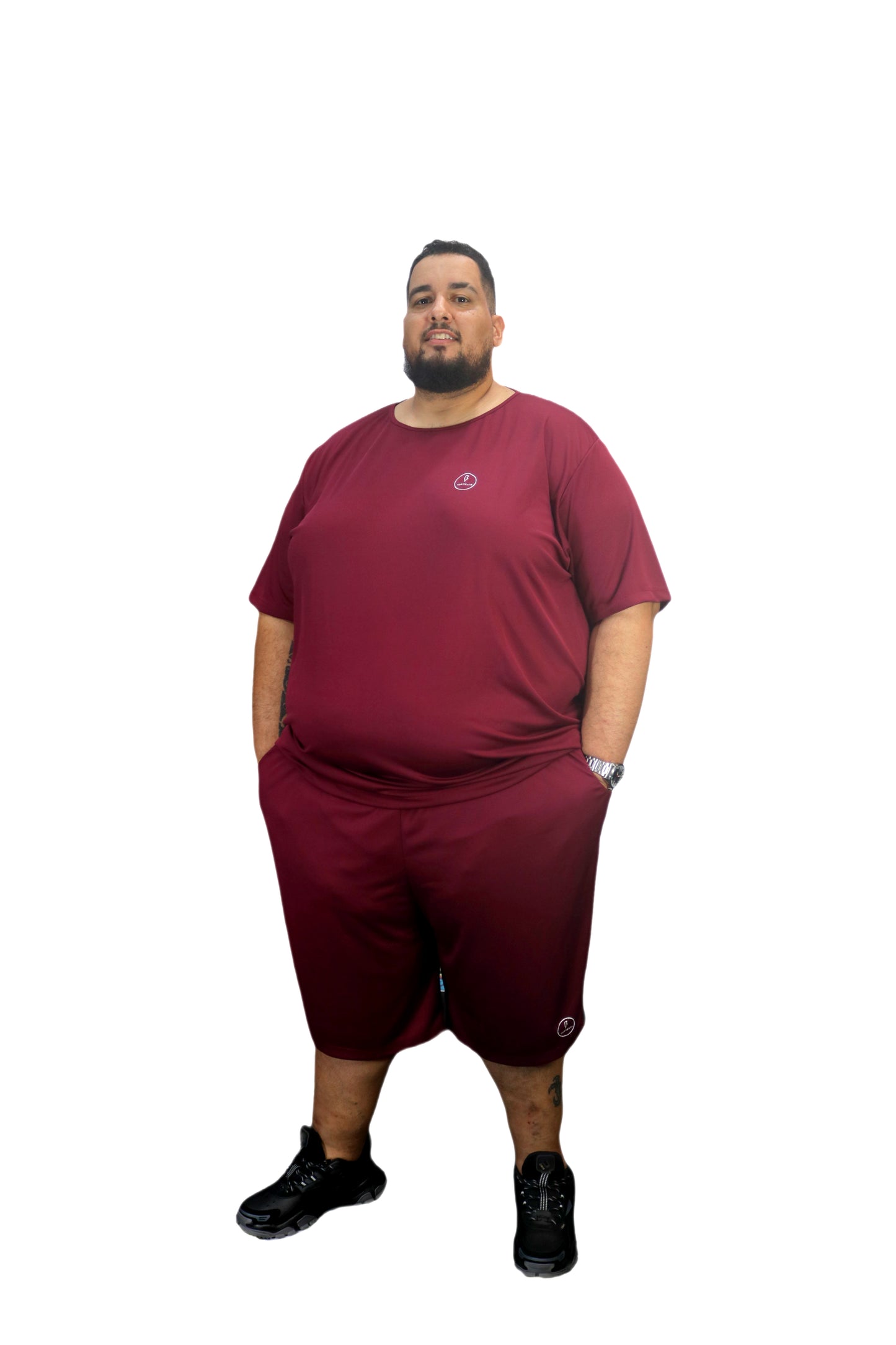 Camiseta Esportiva Dry-Fit Mesh Plus Size Tormenta