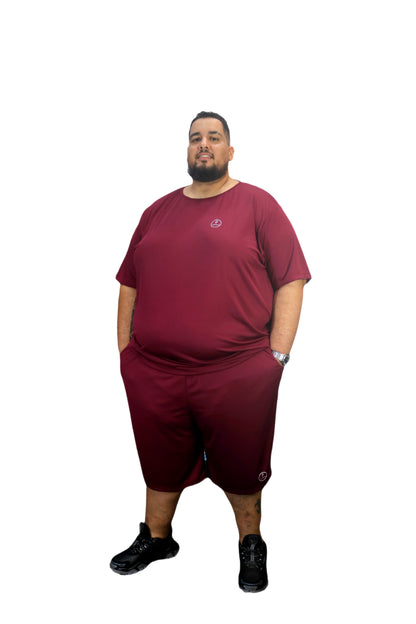 Camiseta Esportiva Dry-Fit Mesh Plus Size Tormenta