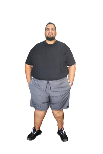 Shorts Água Elastano Plus Size Tormenta
