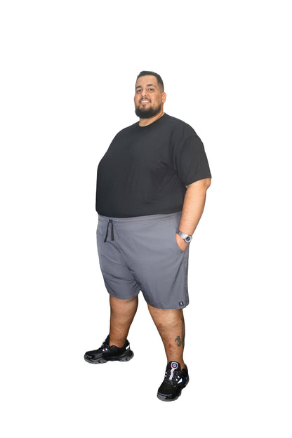 Shorts Água Elastano Plus Size Tormenta