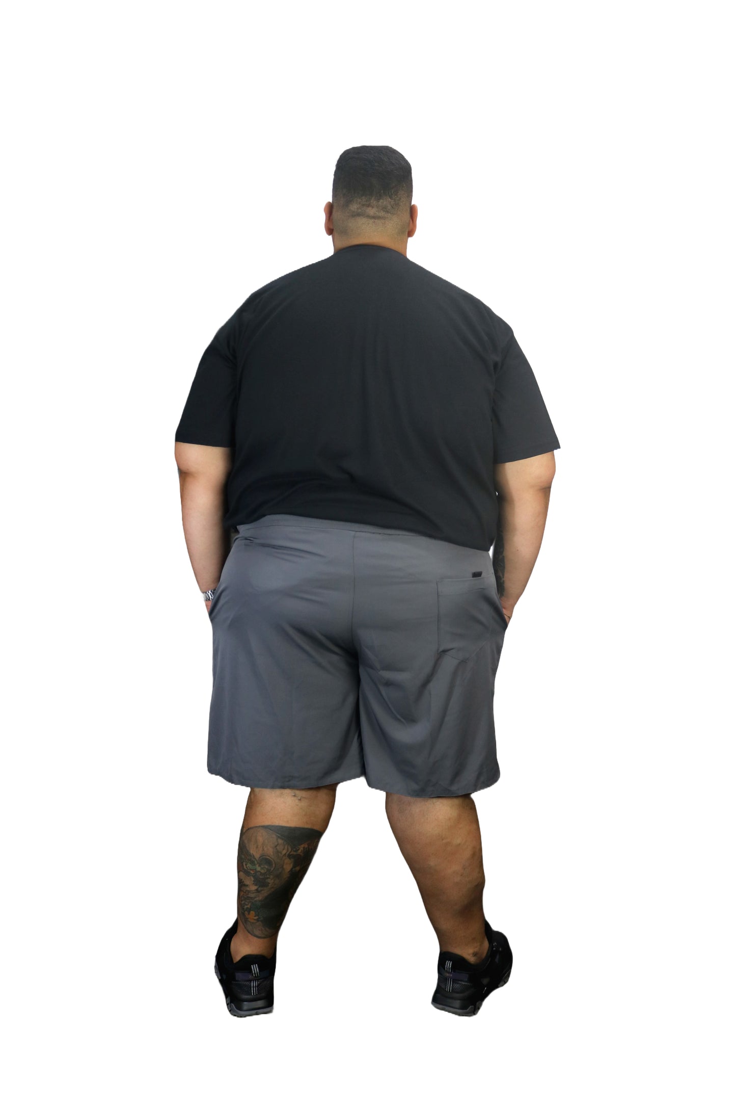 Shorts Água Elastano Plus Size Tormenta