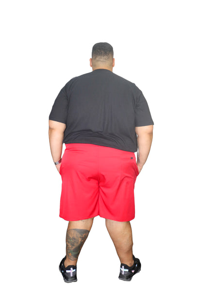 Shorts Água Elastano Plus Size Tormenta