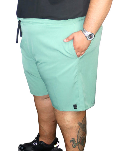 Shorts Água Elastano Plus Size Tormenta