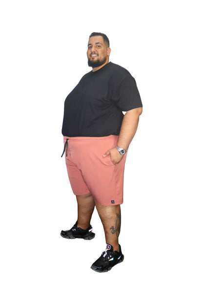 Shorts Água Elastano Plus Size Tormenta