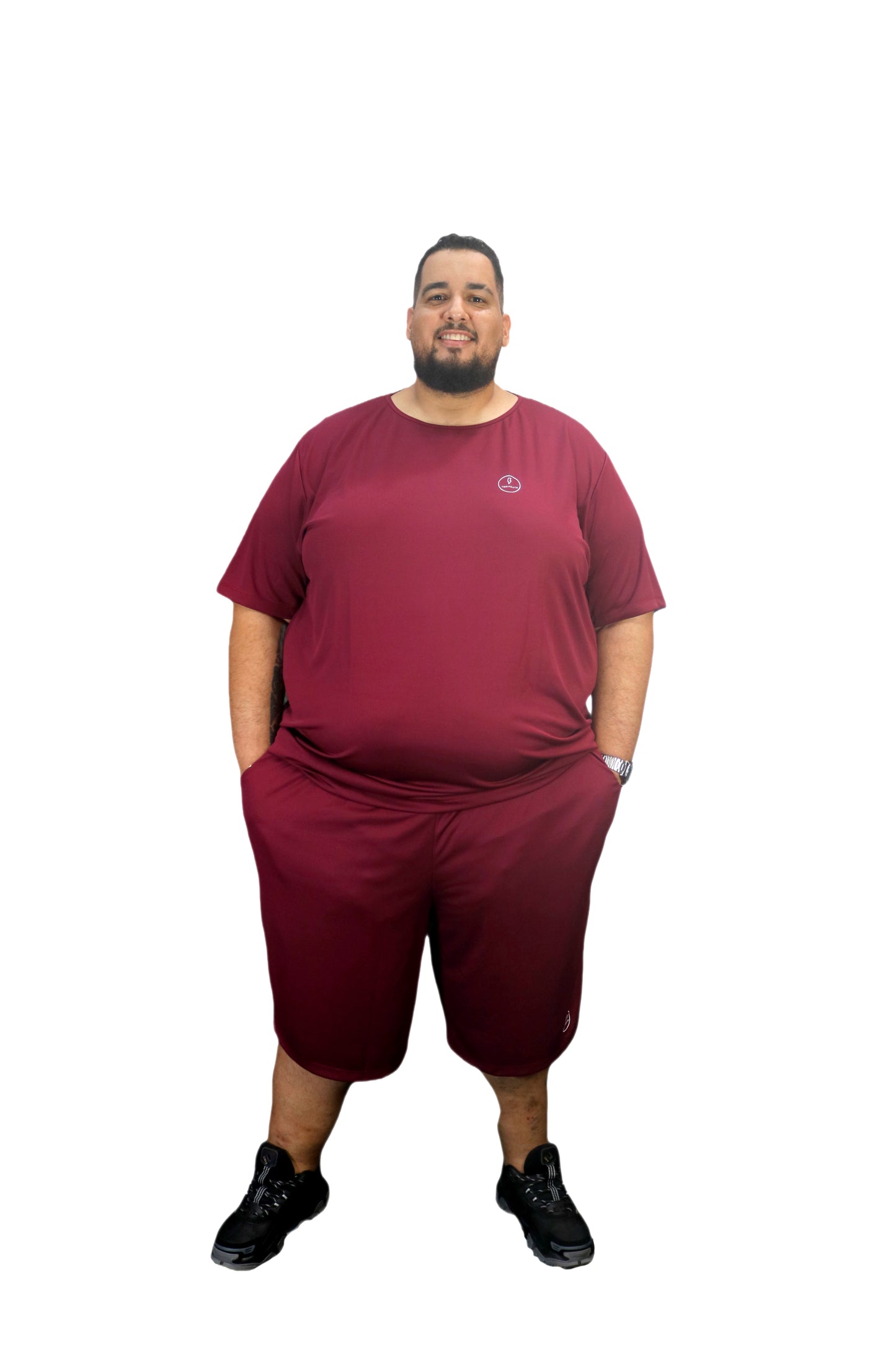 Camiseta Esportiva Dry-Fit Mesh Plus Size Tormenta