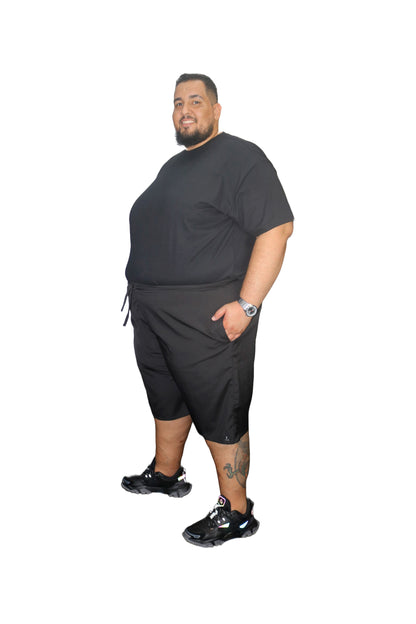 Bermuda Água Elastano Plus Size Tormenta