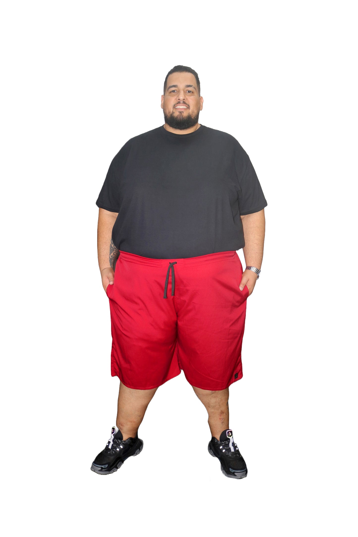 Bermuda Água Elastano Plus Size Tormenta