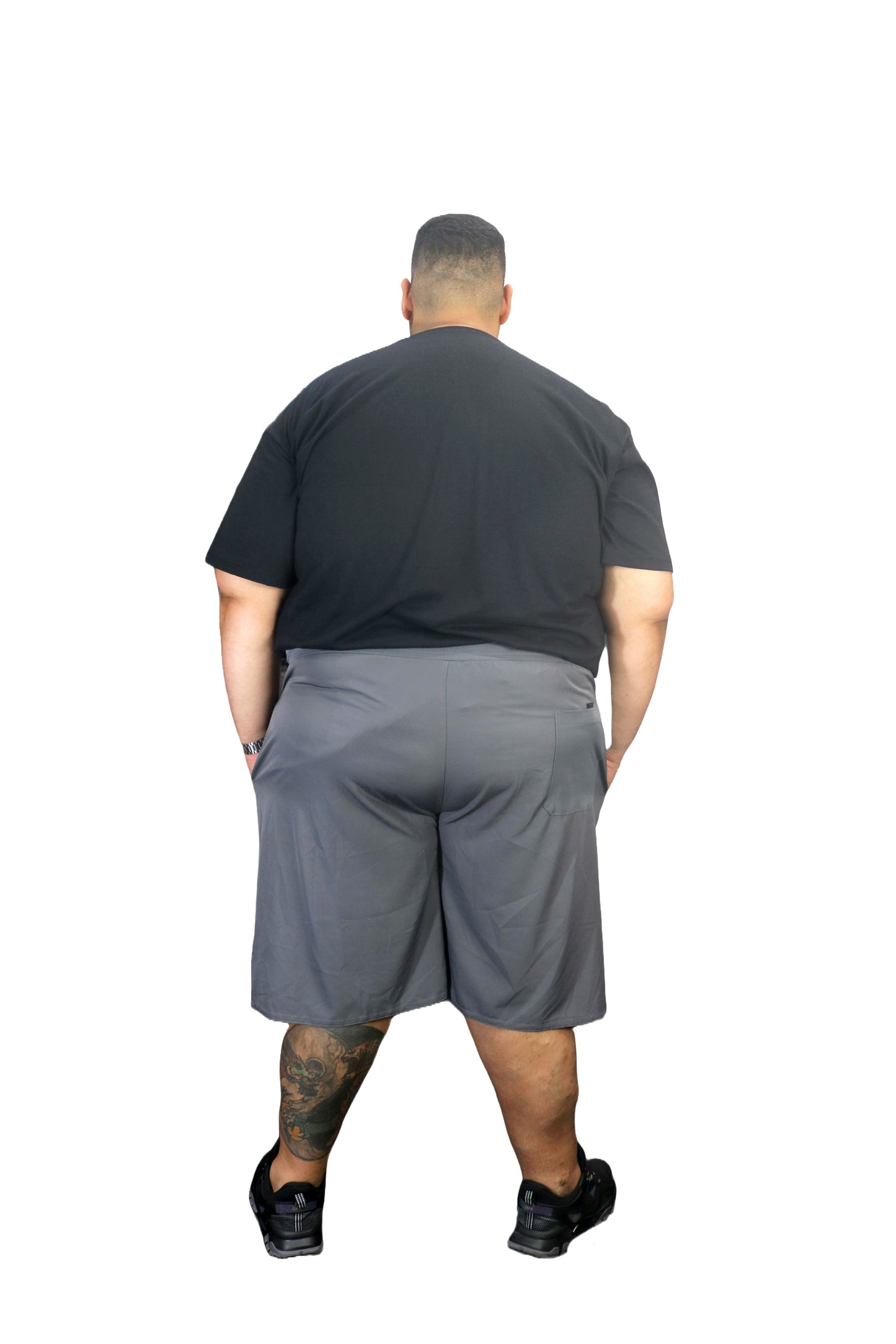 Bermuda Água Elastano Plus Size Tormenta