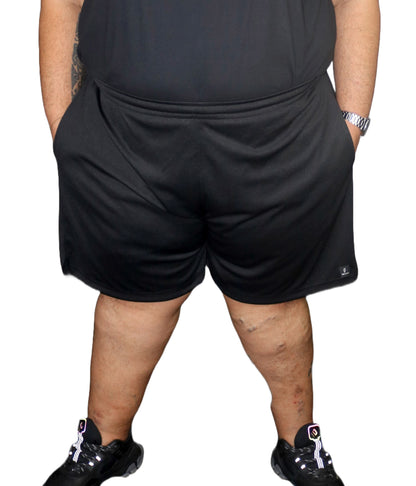 Shorts Esportivo Helanca Plus Size Tormenta