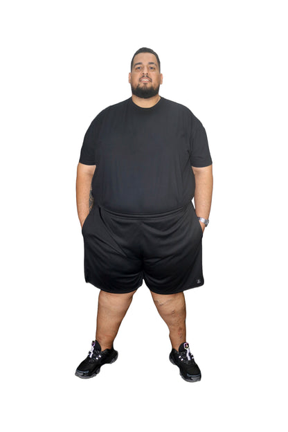 Shorts Esportivo Helanca Plus Size Tormenta