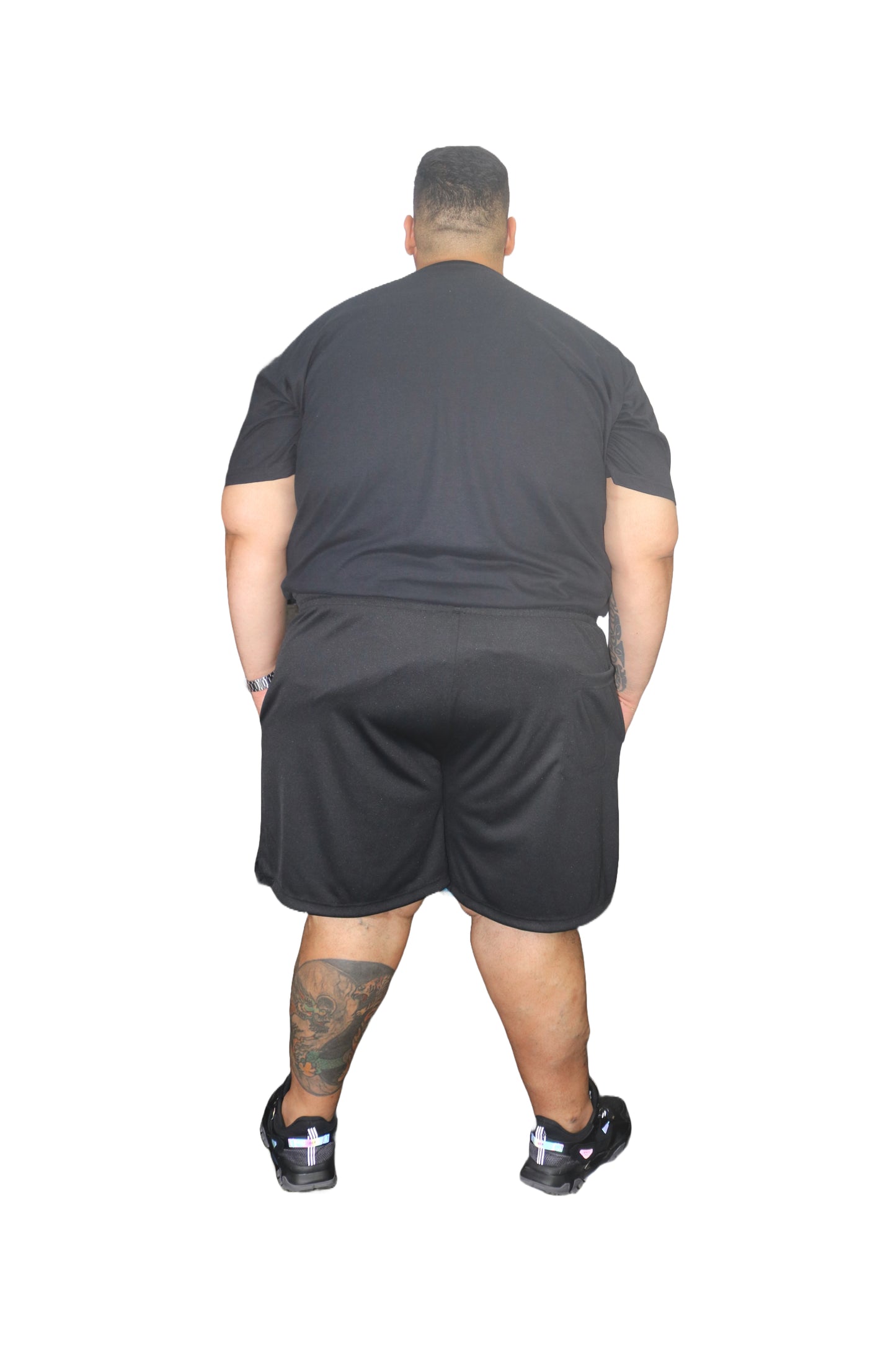 Shorts Esportivo Helanca Plus Size Tormenta