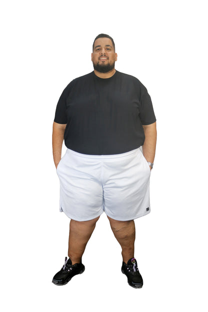 Shorts Esportivo Helanca Plus Size Tormenta