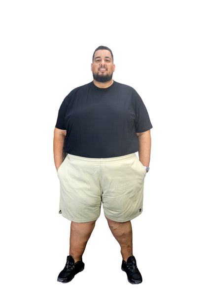 Shorts Esportivo Helanca Plus Size Tormenta