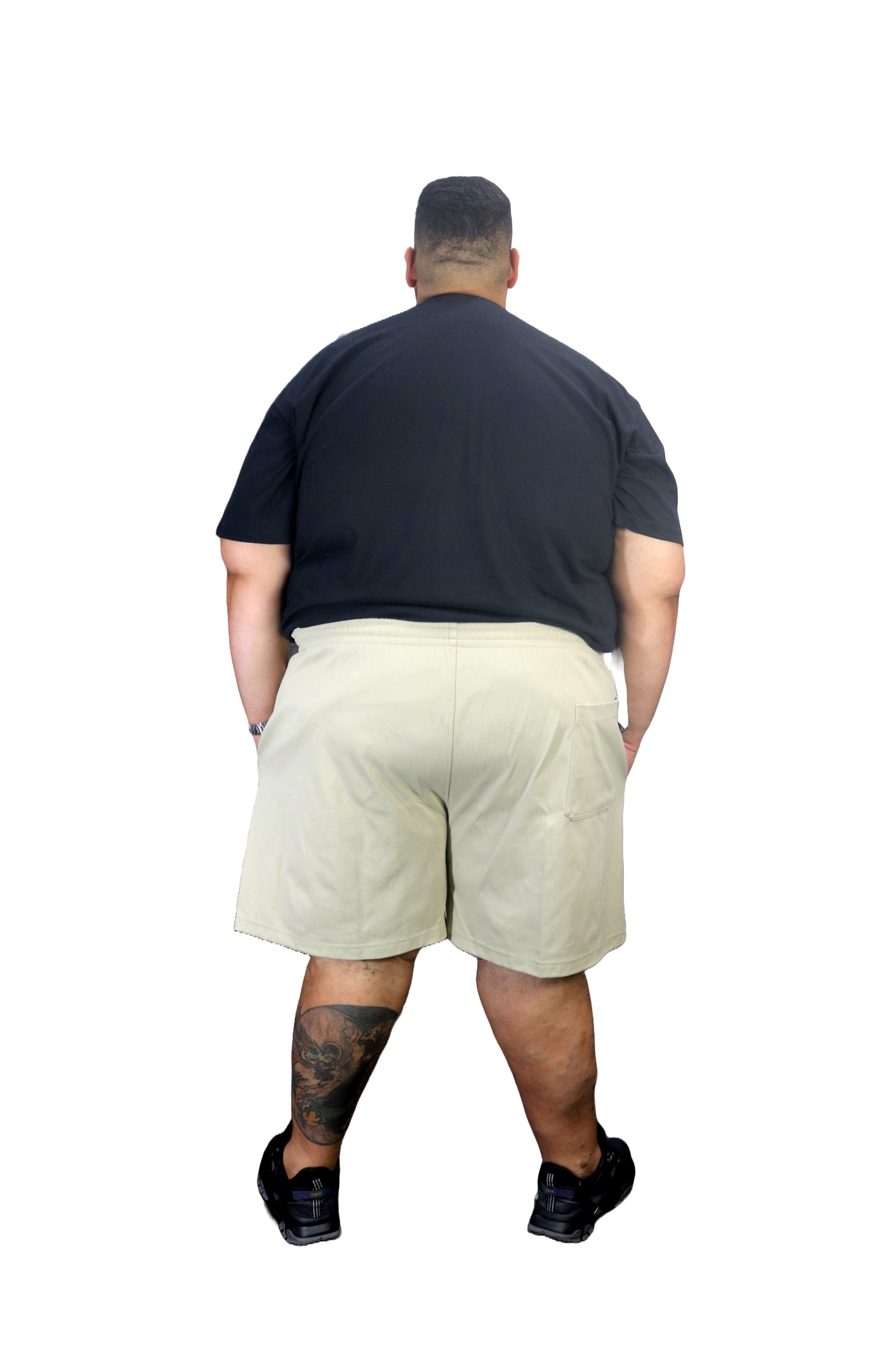 Shorts Esportivo Helanca Plus Size Tormenta