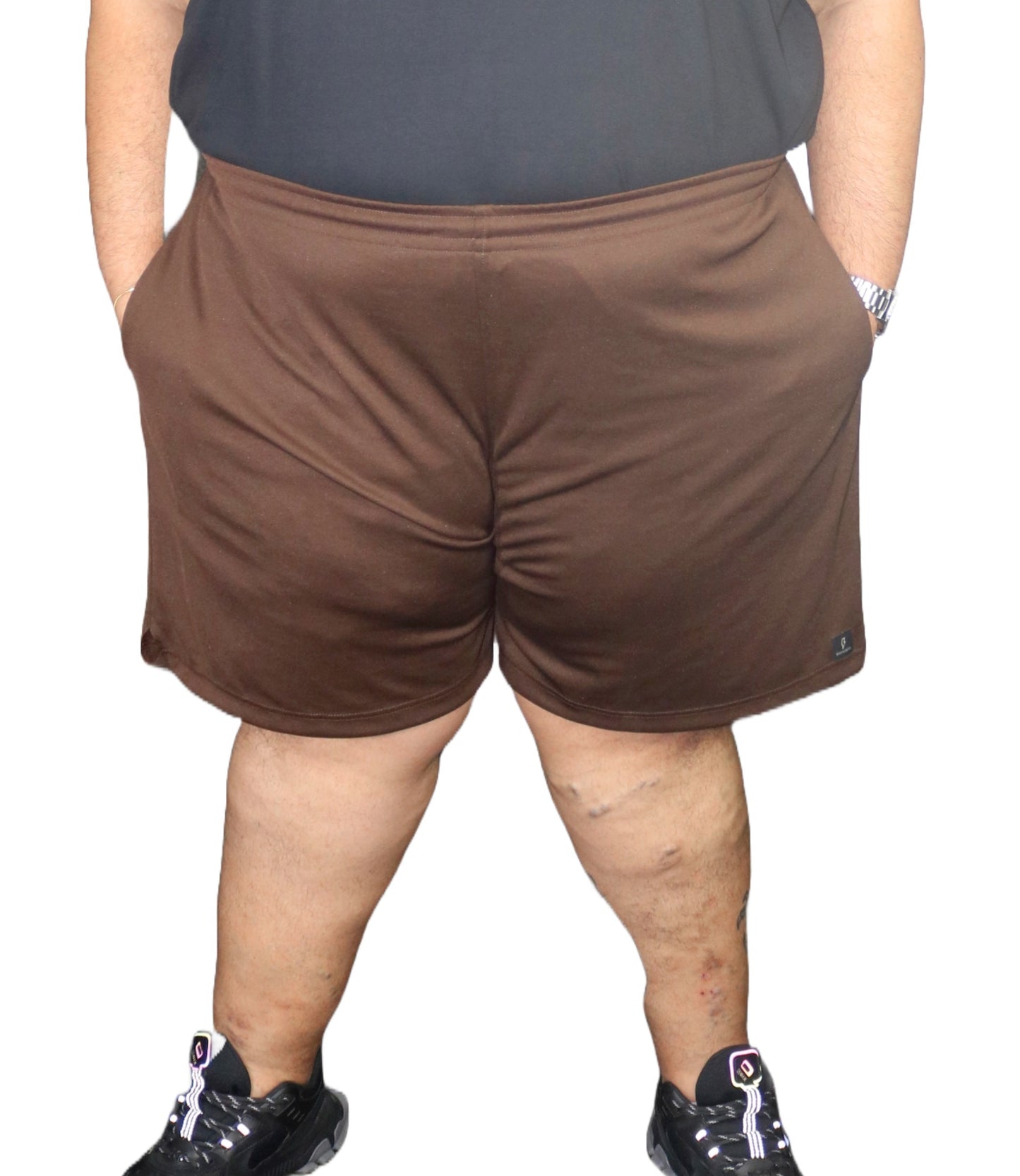 Shorts Esportivo Helanca Plus Size Tormenta