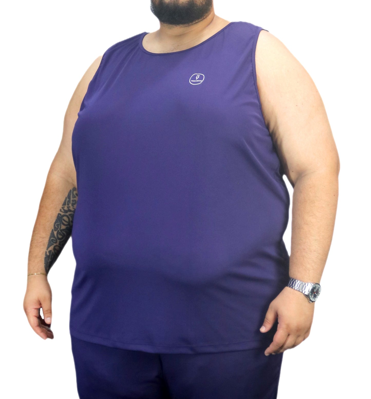 Regata Esportiva Dry-Fit Plus Size Tormenta