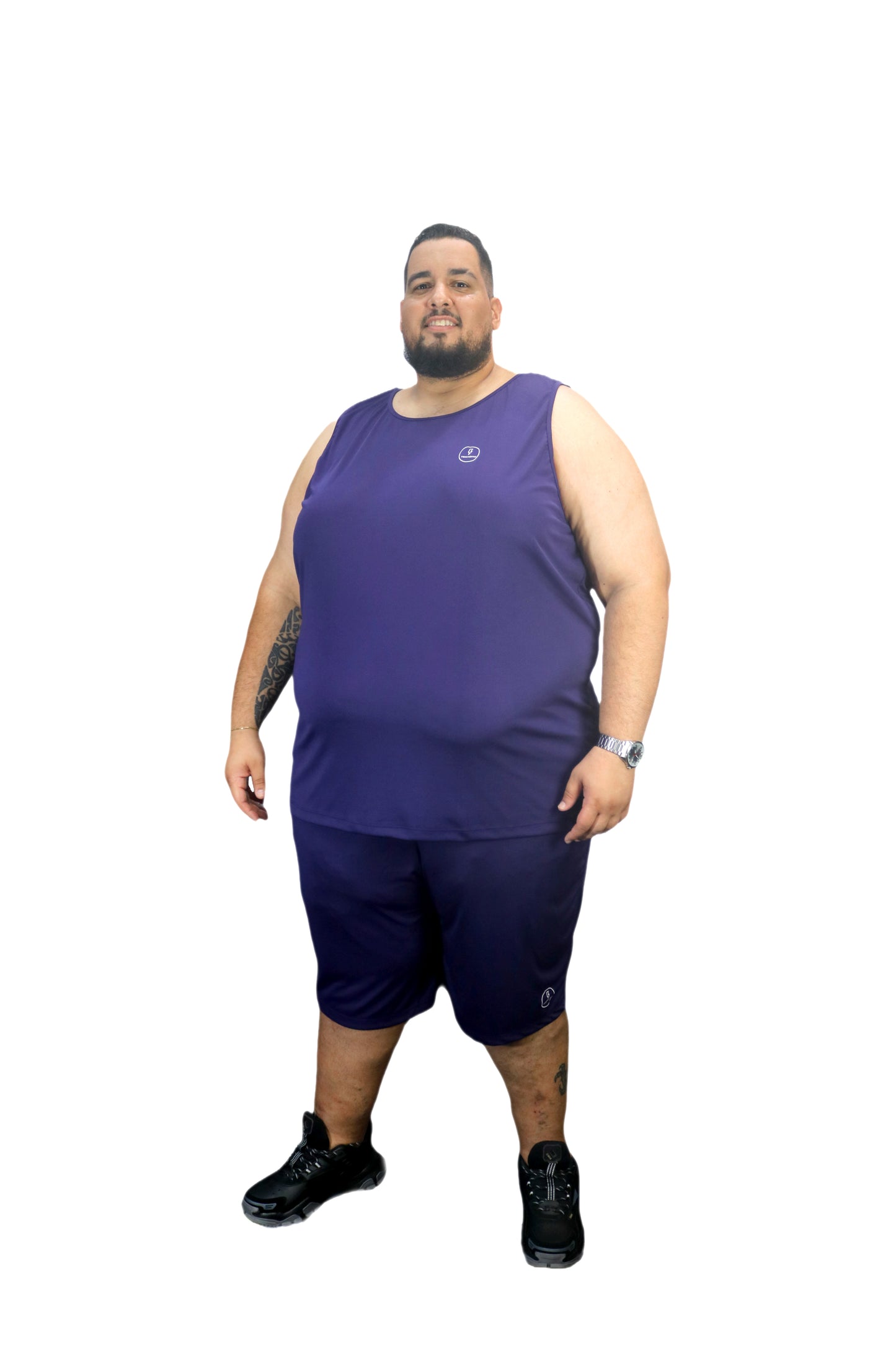 Regata Esportiva Dry-Fit Plus Size Tormenta