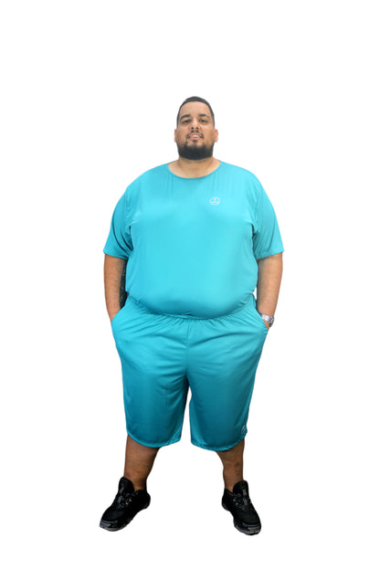 Bermuda Esportiva Dry-Fit Plus Size Tormenta