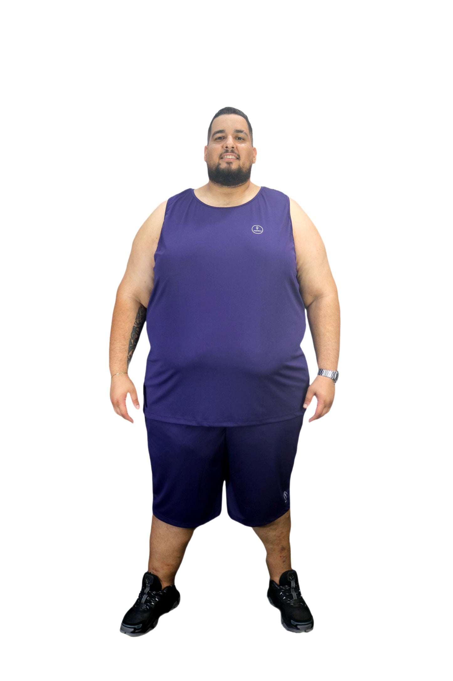 Regata Esportiva Dry-Fit Plus Size Tormenta
