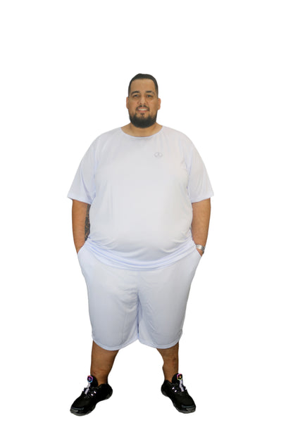 Camiseta Esportiva Dry-Fit Mesh Plus Size Tormenta