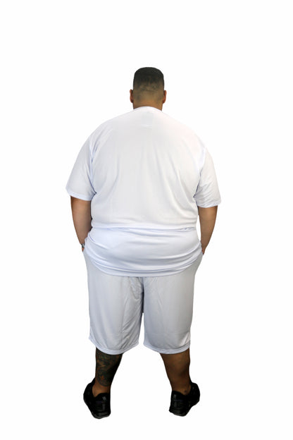 Camiseta Esportiva Dry-Fit Mesh Plus Size Tormenta