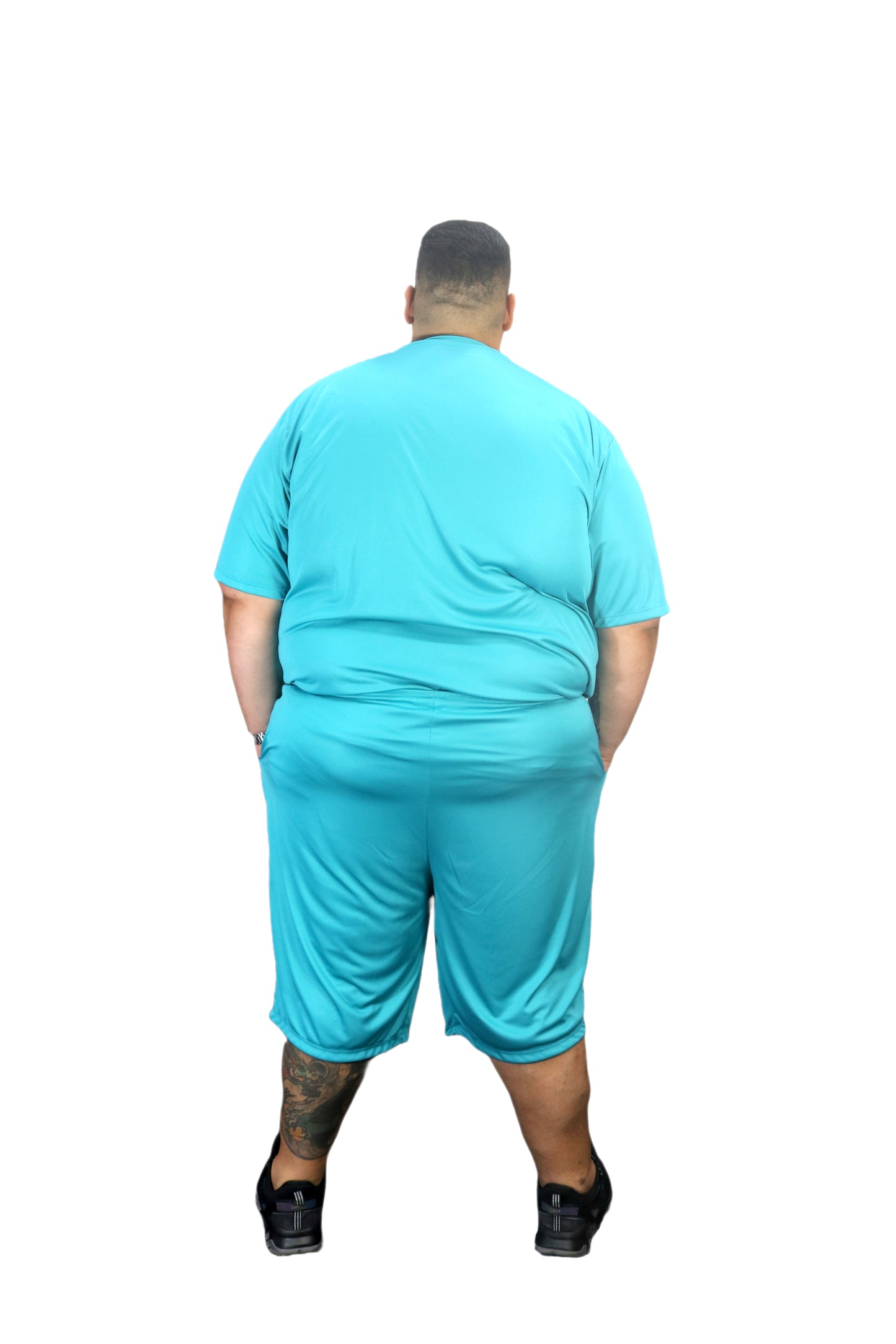 Bermuda Esportiva Dry-Fit Plus Size Tormenta