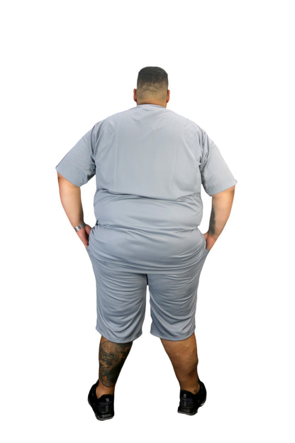 Camiseta Esportiva Dry-Fit Mesh Plus Size Tormenta