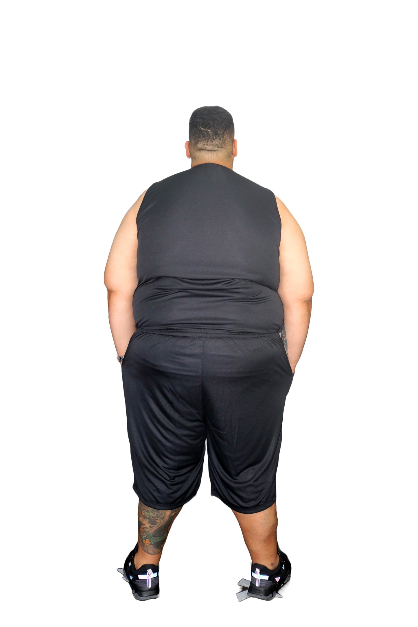 Bermuda Esportiva Dry-Fit Plus Size Tormenta