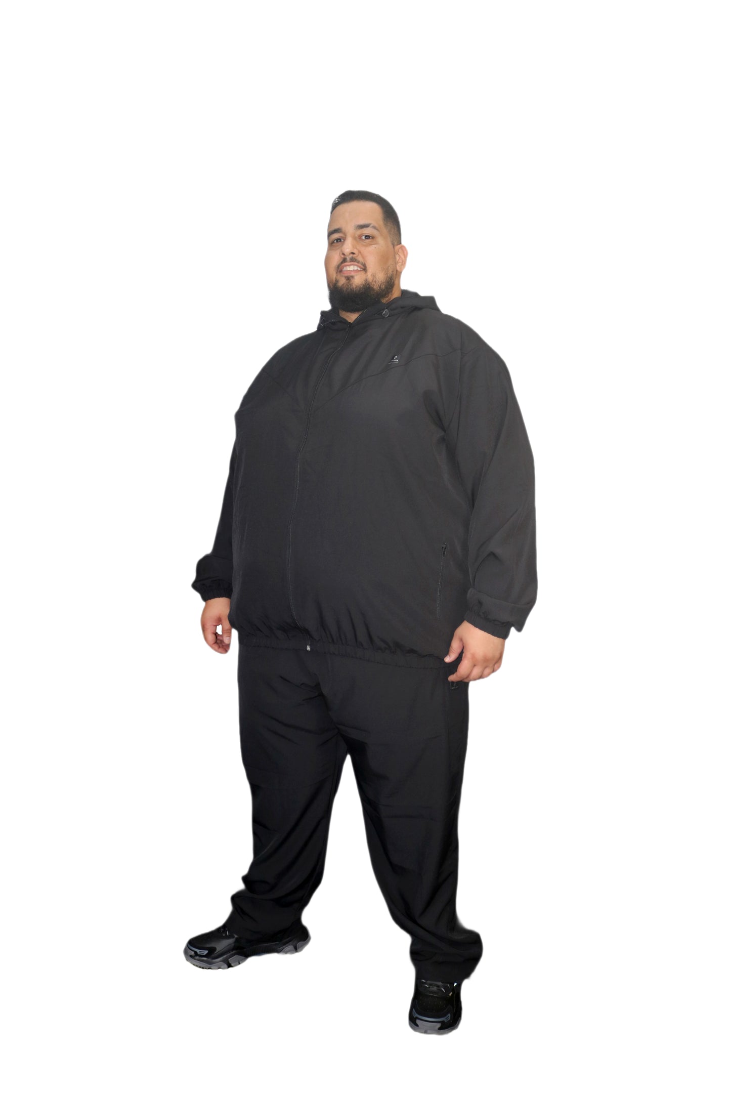 Blusa Esportiva Microfibra Plus Size Tormenta Com Zíper