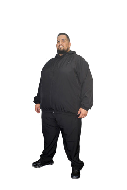 Blusa Esportiva Microfibra Plus Size Tormenta Com Zíper