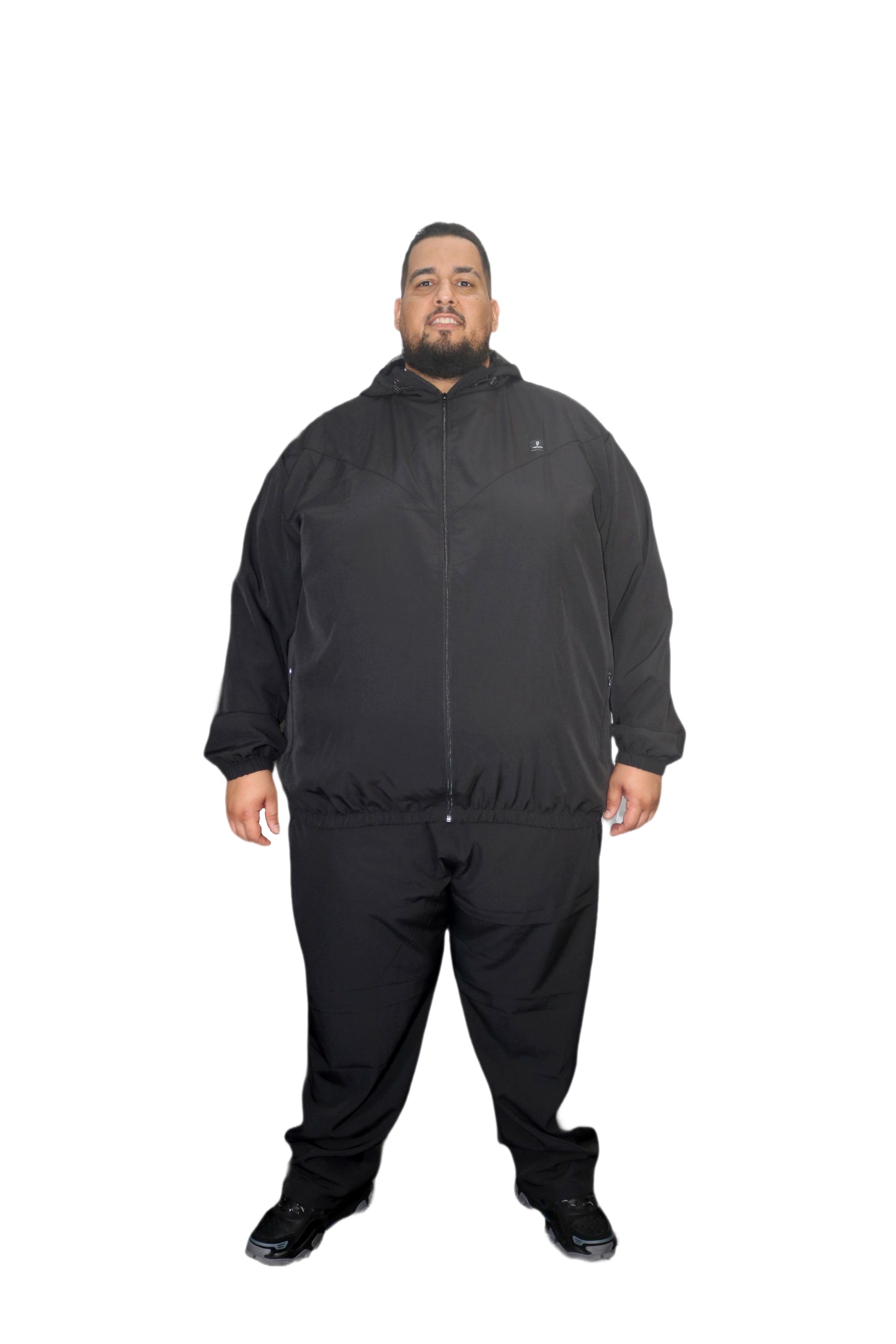 Blusa Esportiva Microfibra Plus Size Tormenta Com Zíper